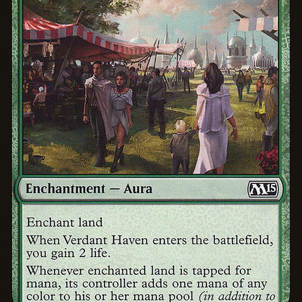 Verdant Haven (M15-206) - Magic 2015 Foil