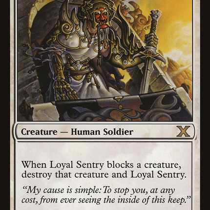Loyal Sentry (10E-027) - Tenth Edition