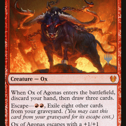 Ox of Agonas (PPTHB-147) - Theros Beyond Death Promos
