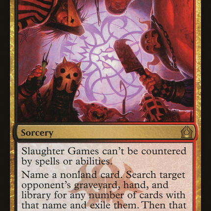 Slaughter Games (RTR-197) - Return to Ravnica Foil