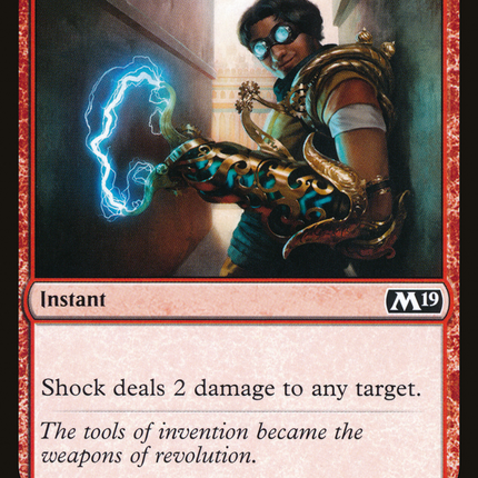 Shock (M19-156) - Core Set 2019 Foil