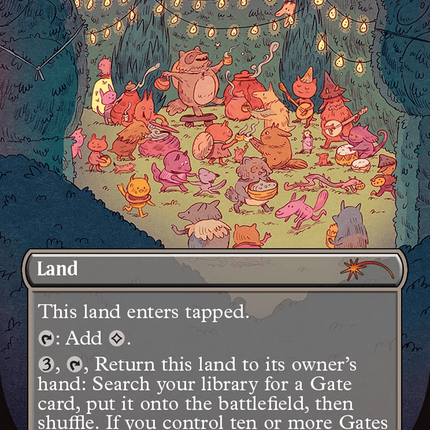Maze's End (SLD-1834) - Secret Lair Drop (Borderless) Foil
