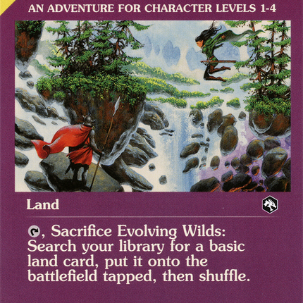 Evolving Wilds (AFR-353) - Adventures in the Forgotten Realms: (Showcase)
