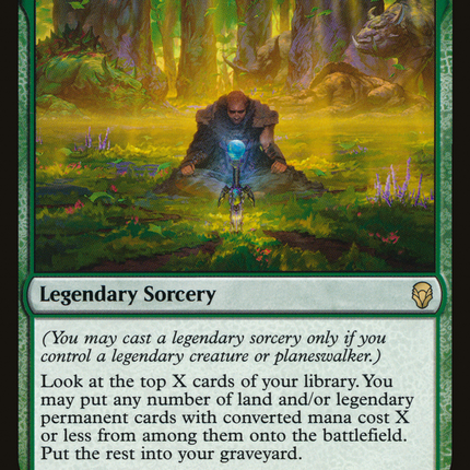 Kamahl's Druidic Vow (DOM-166) - Dominaria Foil