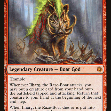 Ilharg, the Raze-Boar (WAR-133) - War of the Spark Foil