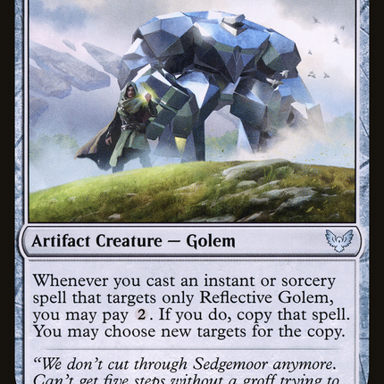 Reflective Golem (STX-257) - Strixhaven: School of Mages