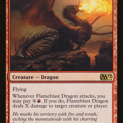 Flameblast Dragon (M12-133) - Magic 2012