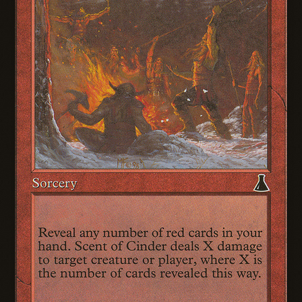 Scent of Cinder (UDS-096) - Urza's Destiny