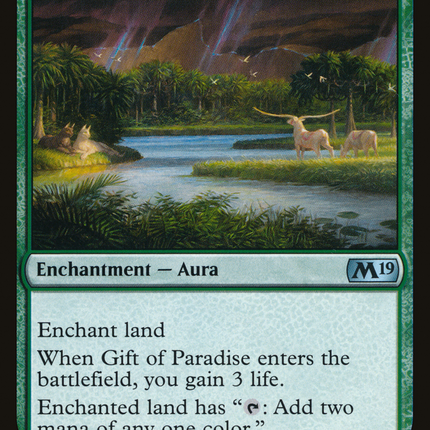 Gift of Paradise (M19-184) - Core Set 2019 Foil