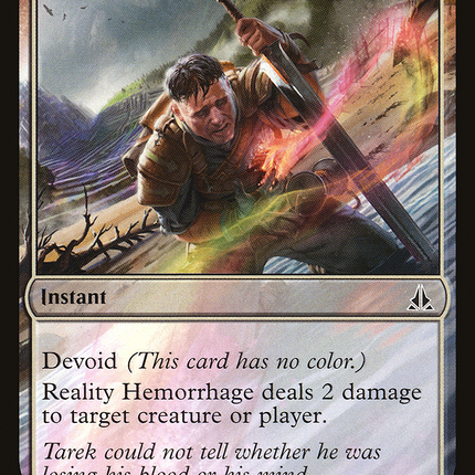 Reality Hemorrhage (OGW-100) - Oath of the Gatewatch: (devoid) Foil