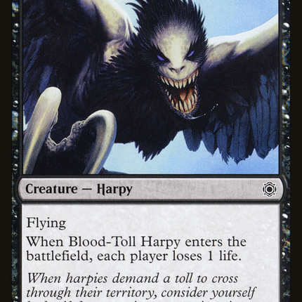 Blood-Toll Harpy (CN2-129) - Conspiracy: Take the Crown Foil