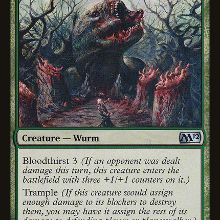 Carnage Wurm (M12-168) - Magic 2012