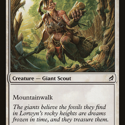 Hillcomber Giant (LRW-020) - Lorwyn Foil