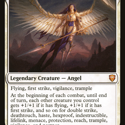 Akroma, Vision of Ixidor (CMR-002) - Commander Legends Foil