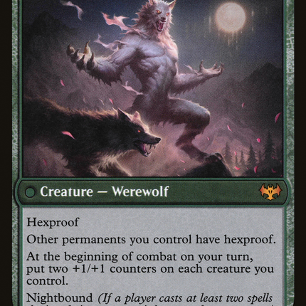 Avabruck Caretaker // Hollowhenge Huntmaster (VOW-187) - Innistrad: Crimson Vow: (Double Faced Transform) Foil