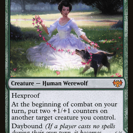 Avabruck Caretaker // Hollowhenge Huntmaster (VOW-187) - Innistrad: Crimson Vow: (Double Faced Transform) Foil