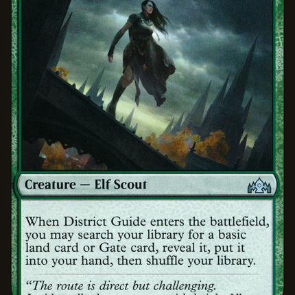 District Guide (GRN-128) - Guilds of Ravnica Foil