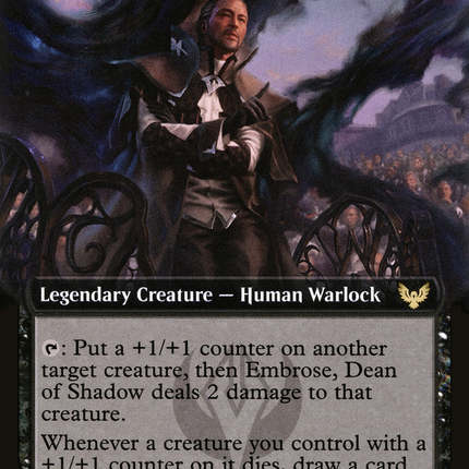 Shaile, Dean of Radiance // Embrose, Dean of Shadow (STX-330) - Strixhaven: School of Mages: (Extended Art)