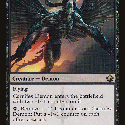 Carnifex Demon (SOM-057) - Scars of Mirrodin