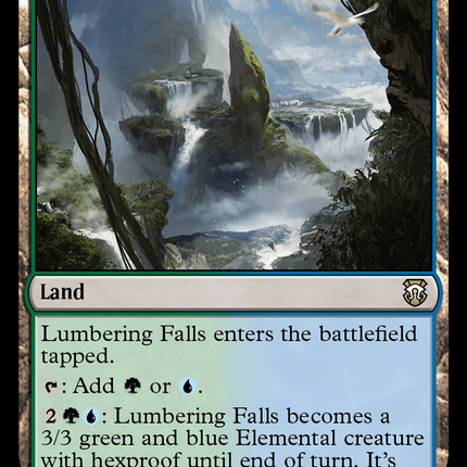 Lumbering Falls (M3C-355) - Modern Horizons 3 Commander Foil