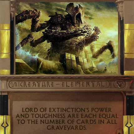 Lord of Extinction (MPS2-052) - Amonkhet Invocations (Borderless) Foil