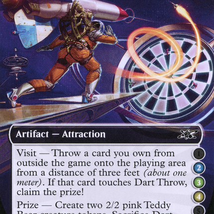 Dart Throw (UNF-208A) - Unfinity Foil