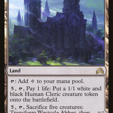 Westvale Abbey // Ormendahl, Profane Prince (SOI-281) - Shadows over Innistrad: (Double Faced Transform) Foil