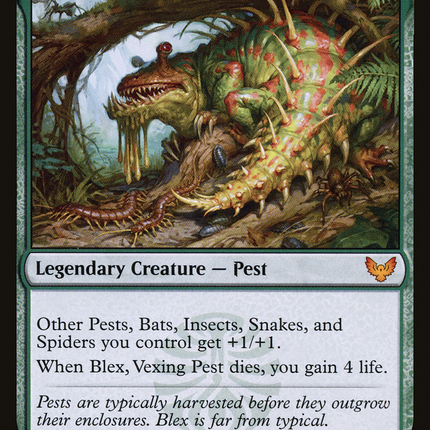 Blex, Vexing Pest // Search for Blex (STX-148) - Strixhaven: School of Mages Foil