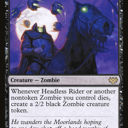 Headless Rider (VOW-118) - Innistrad: Crimson Vow Foil