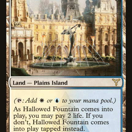 Hallowed Fountain (DIS-174) - Dissension Foil
