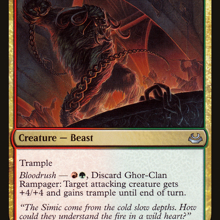 Ghor-Clan Rampager (MM3-165) - Modern Masters 2017 Foil