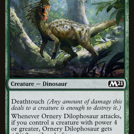 Ornery Dilophosaur (M21-194) - Core Set 2021