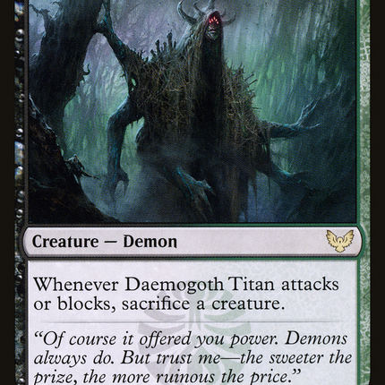 Daemogoth Titan (STX-174) - Strixhaven: School of Mages Foil