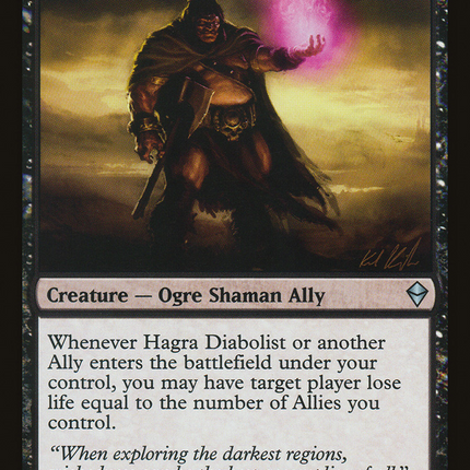 Hagra Diabolist (ZEN-095) - Zendikar Foil