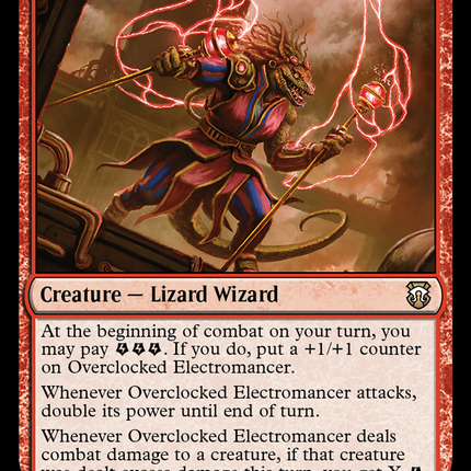 Overclocked Electromancer (M3C-110) - Modern Horizons 3 Commander