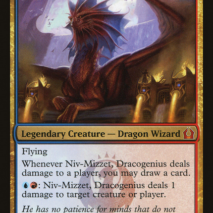 Niv-Mizzet, Dracogenius (RTR-183) - Return to Ravnica Foil
