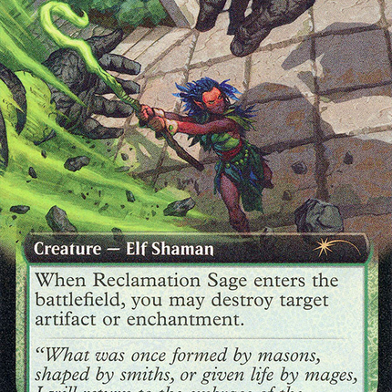 Reclamation Sage (SLD-777) - Secret Lair Drop: (Extended Art) Foil