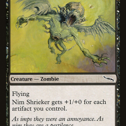 Nim Shrieker (MRD-073) - Mirrodin Foil