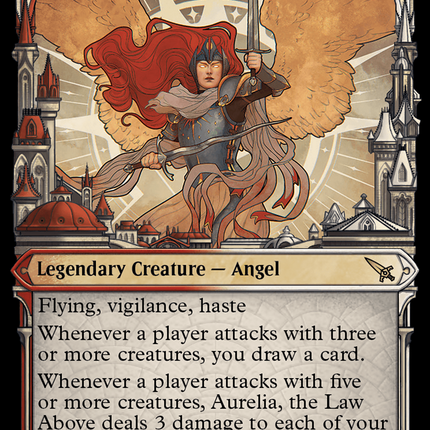 Aurelia, the Law Above (MKM-317) - Murders at Karlov Manor: (Showcase) Foil