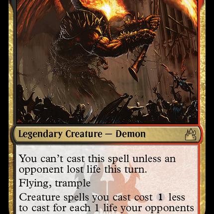 Rakdos, Lord of Riots (RVR-215) - Ravnica Remastered