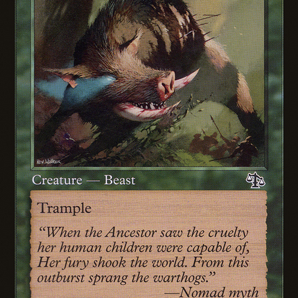 Giant Warthog (JUD-118) - Judgment