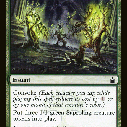 Scatter the Seeds (RAV-181) - Ravnica: City of Guilds Foil