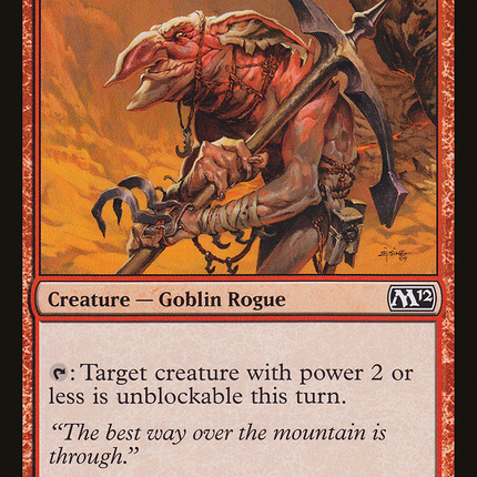 Goblin Tunneler (M12-142) - Magic 2012
