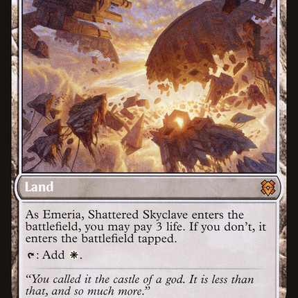 Emeria's Call // Emeria, Shattered Skyclave (ZNR-012) - Zendikar Rising