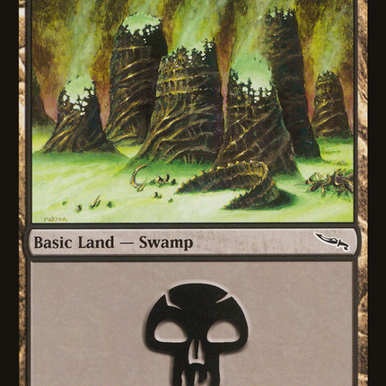 Swamp (MRD-297) - Mirrodin Foil