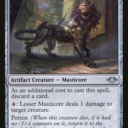 Lesser Masticore (MH1-225) - Modern Horizons Foil