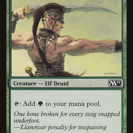 Llanowar Elves (M11-184) - Magic 2011
