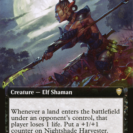Nightshade Harvester (CMR-650) - Commander Legends: (Extended Art) Foil
