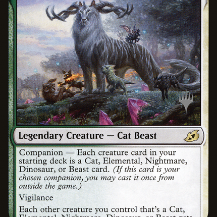 Kaheera, the Orphanguard (PPIKO-224) - Ikoria: Lair of Behemoths Promos: (companion) Foil