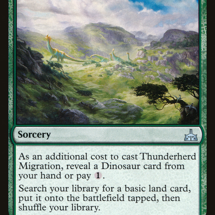 Thunderherd Migration (RIX-149) - Rivals of Ixalan